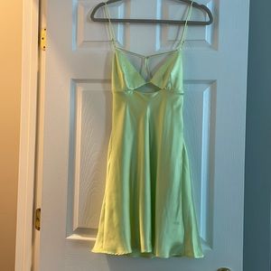 ZARA NEVER WORN GREEN DRESS